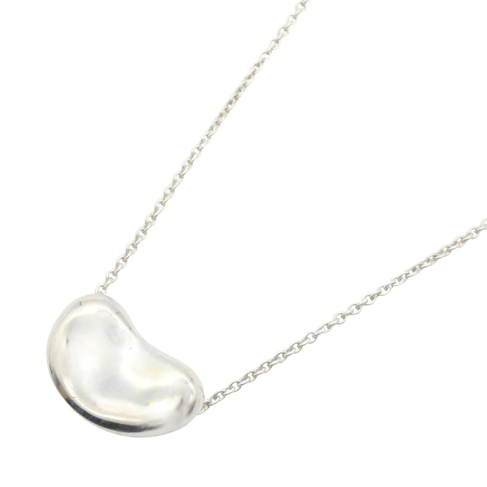 TIFFANY Authentic Silver Bean Necklace